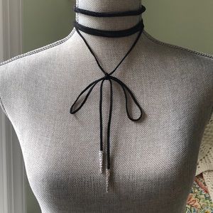 Edgy, Black Choker Necklaces